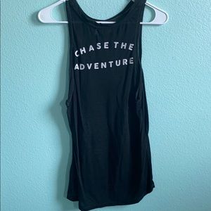 •chase the adventure tank top